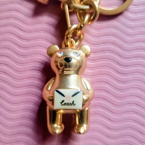 Coach Handbags - COACH Bear Bag Charm NWT Gift